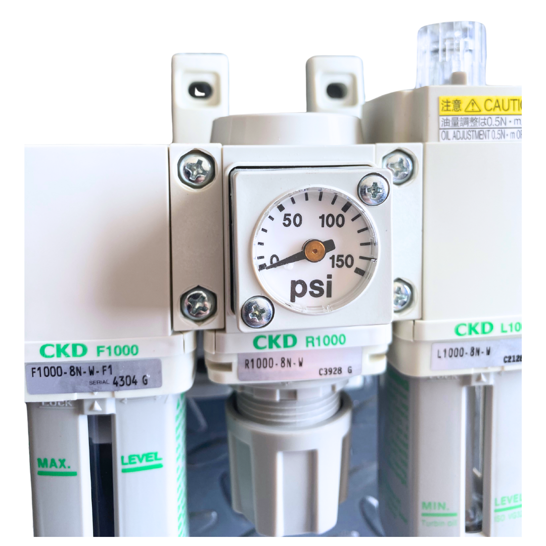 Unidad F.R.L. de 1/4" compacta marca CKD modelo C1000