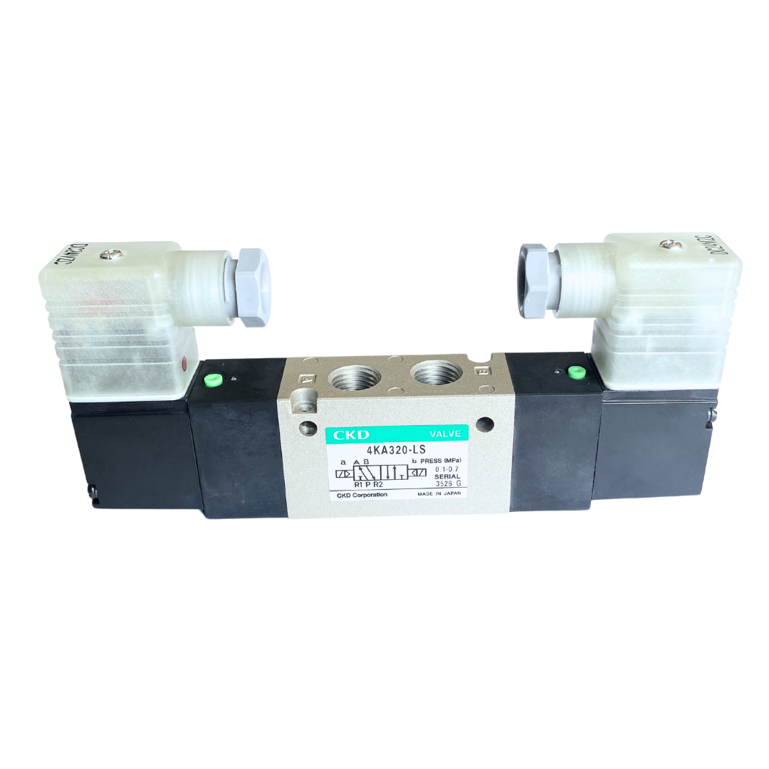 Electro válvula neumática 5/2 Bi estable Marca CKD Modelo 4KA