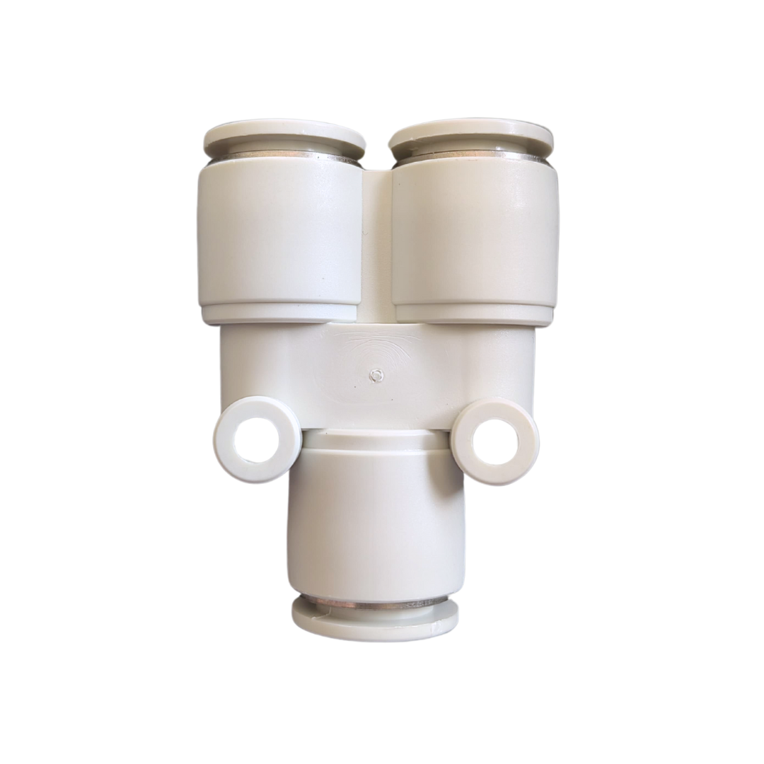 Set de 10 piezas Conexión Neumática Union en Y milimétrica Marca CKD