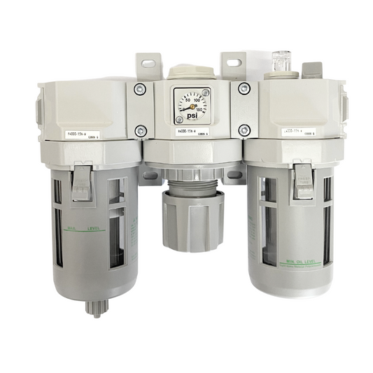 Unidad F.R.L. de 1/2" NPT Marca CKD Modelo C4000