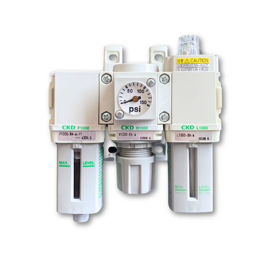 Unidad F.R.L. de 1/4" compacta marca CKD modelo C1000