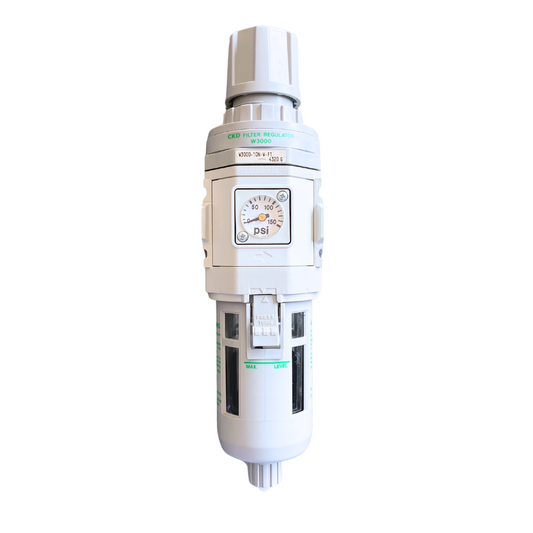 Filtro regulador de 3/8" NPT Marca CKD Modelo W3000