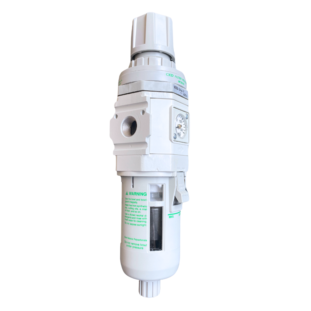 Filtro regulador de 3/8" NPT Marca CKD Modelo W3000