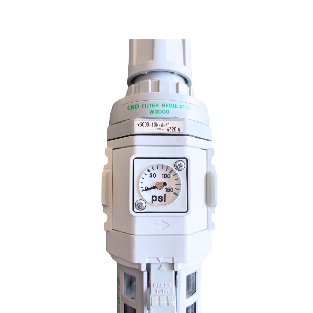 Filtro regulador de 3/8" NPT Marca CKD Modelo W3000