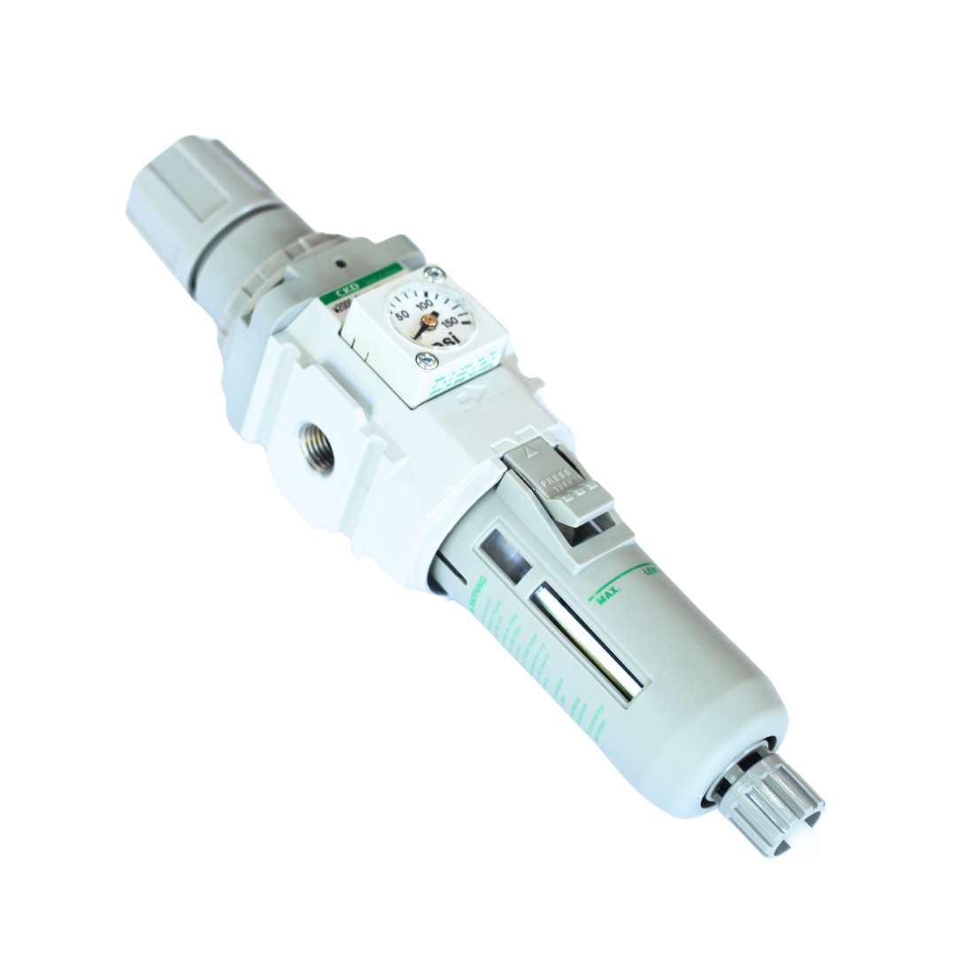 Filtro regulador de 1/4" NPT marca CKD modelo W2000
