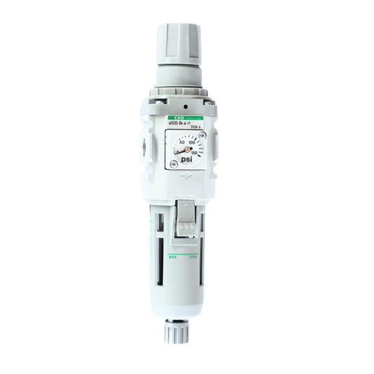 Filtro regulador de 1/4" NPT marca CKD modelo W2000