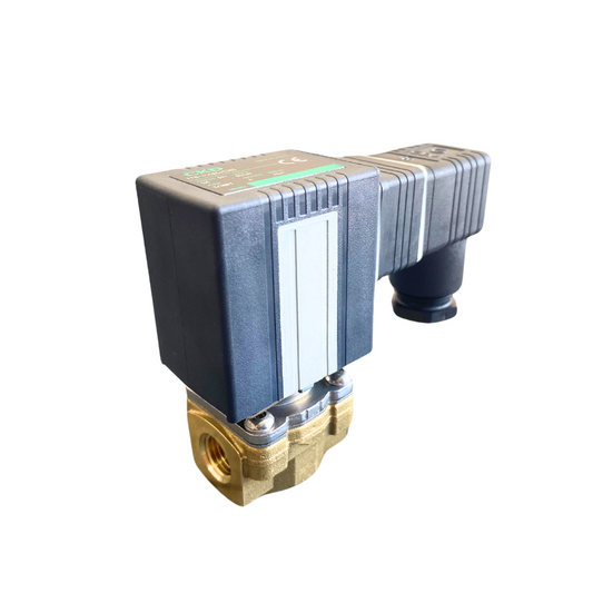 Válvula solenoide 2/2 Normalmente cerrada 1/4" NPT usos generales Marca CKD Modelo FFB
