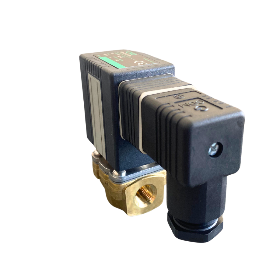 Válvula solenoide 2/2 Normalmente cerrada 1/4" NPT usos generales Marca CKD Modelo FFB