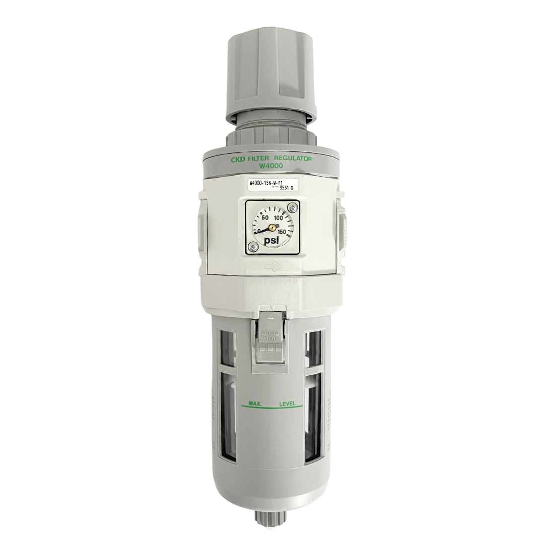 Filtro regulador de 1/2" NPT Marca CKD Modelo W4000